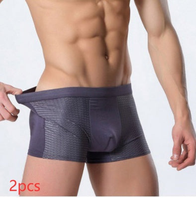 Ice silk men's underwear mesh boxer - 𝓢𝓱𝓸𝓹𝓵𝓮𝓬𝔂