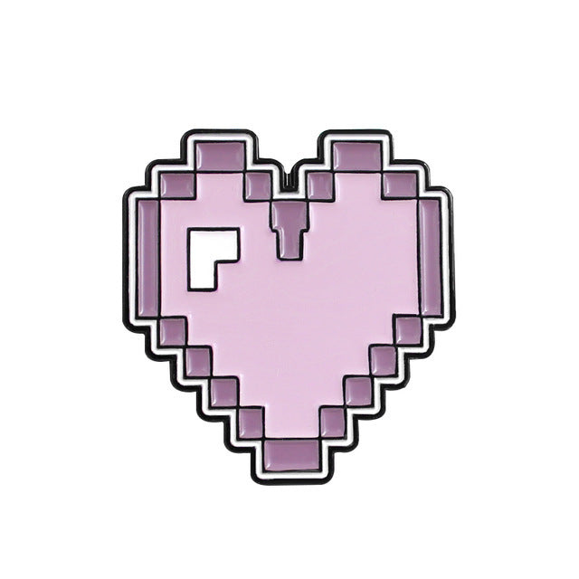 Stereo game console badge