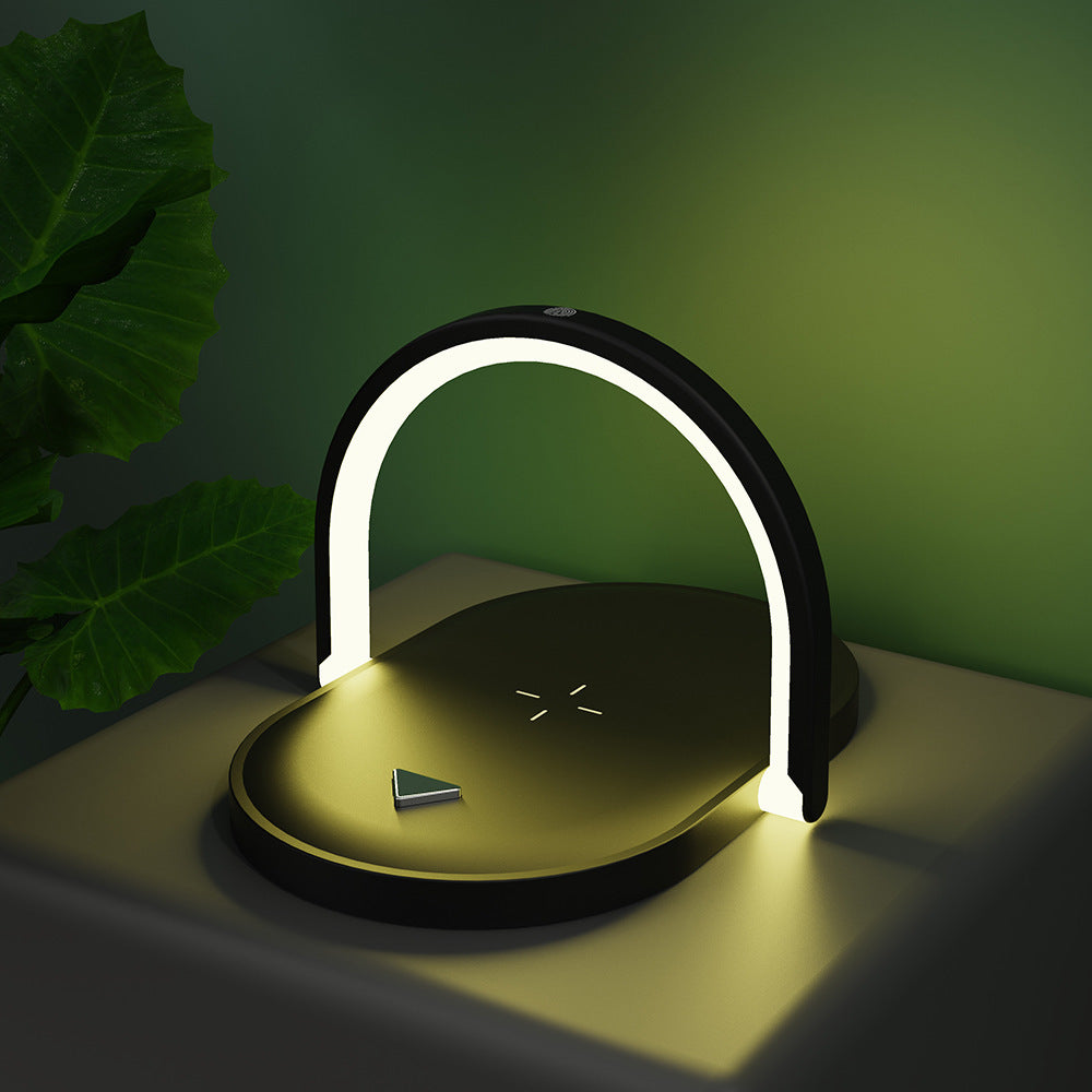 3 In 1 Foldable Wireless Charger Night Light Wireless Charging Station Stonego LED Reading Table Lamp 15W Fast Charging Light - 𝓢𝓱𝓸𝓹𝓵𝓮𝓬𝔂