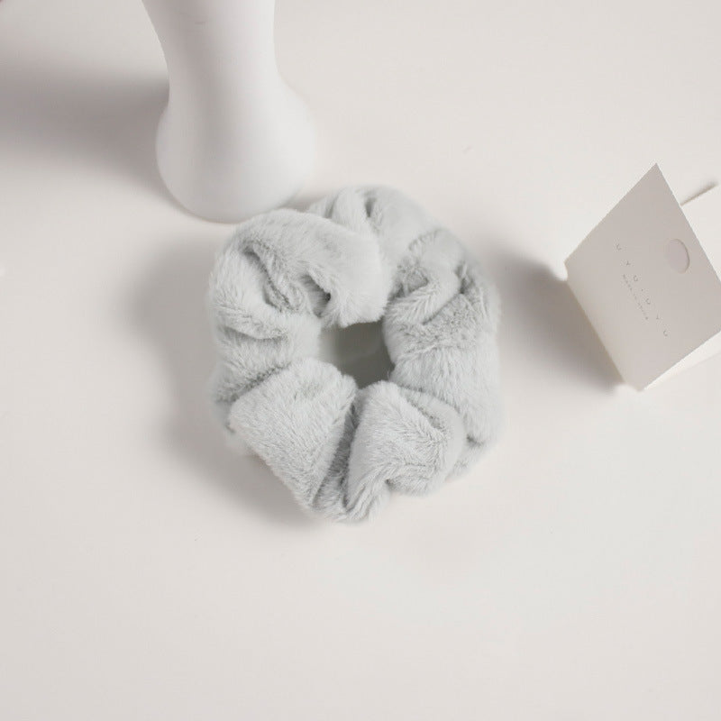 Girly cute plush large intestine hair tie hair rope - 𝓢𝓱𝓸𝓹𝓵𝓮𝓬𝔂