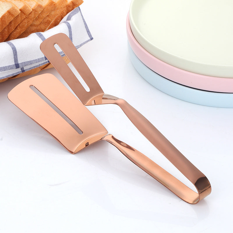 BBQ Stainless Steel Fryer Clamp Strainer Filter Spoon With Clip Food Kitchen Oil-Frying BBQ Filter Cooking Tools - 𝓢𝓱𝓸𝓹𝓵𝓮𝓬𝔂