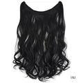 22 inches Invisible Wire No Clips in Hair Extensions Secret Fish Line Hairpieces Silky Straight Synthetic - 𝓢𝓱𝓸𝓹𝓵𝓮𝓬𝔂
