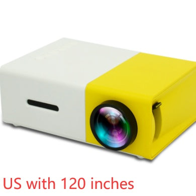 Portable Projector 3D Hd Led Home Theater Cinema HDMI-compatible Usb Audio Projector Yg300 Mini Projector - 𝓢𝓱𝓸𝓹𝓵𝓮𝓬𝔂