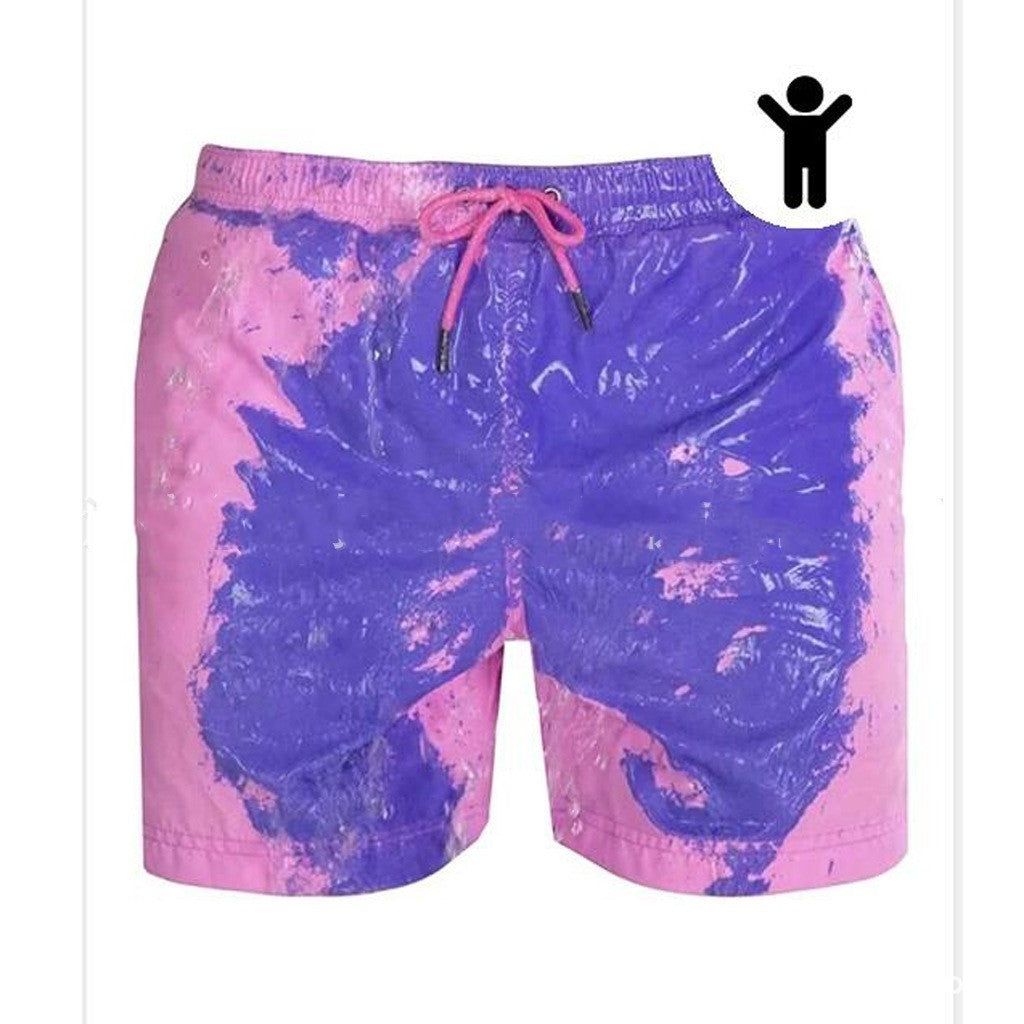 Magical Change Color Beach Shorts Summer Men Swimming Trunks Swimwear Swimsuit Quick Dry bathing shorts Beach Pant - 𝓢𝓱𝓸𝓹𝓵𝓮𝓬𝔂