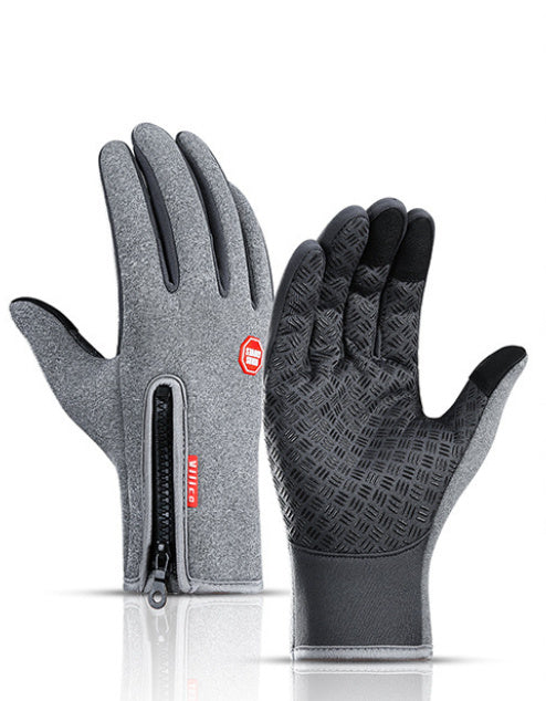 Winter Gloves Touch Screen Riding Motorcycle Sliding Waterproof Sports Gloves With Fleece - 𝓢𝓱𝓸𝓹𝓵𝓮𝓬𝔂