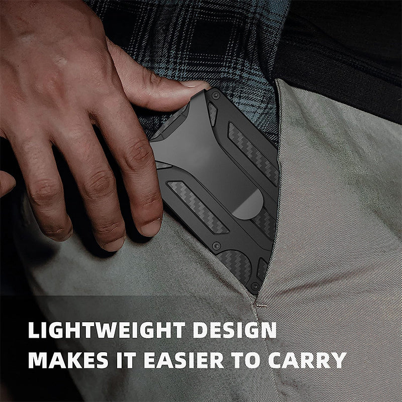 Aluminum Alloy RFID Anti-theft Card Holder Metal Wallet - 𝓢𝓱𝓸𝓹𝓵𝓮𝓬𝔂
