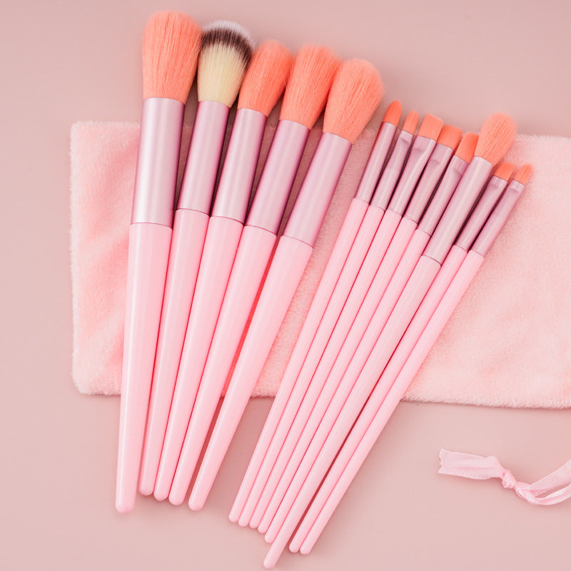 13Pcs Makeup Brush Set Make Up Concealer Brush Blush Powder Brush Eye Shadow Highlighter Foundation Brush Cosmetic Beauty Tools - 𝓢𝓱𝓸𝓹𝓵𝓮𝓬𝔂