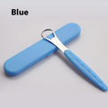 Tongue Scraper Tongue Cleaning Stainless Steel Tongue Scraper Oral Care Tool Deodorant Tongue Brush - 𝓢𝓱𝓸𝓹𝓵𝓮𝓬𝔂