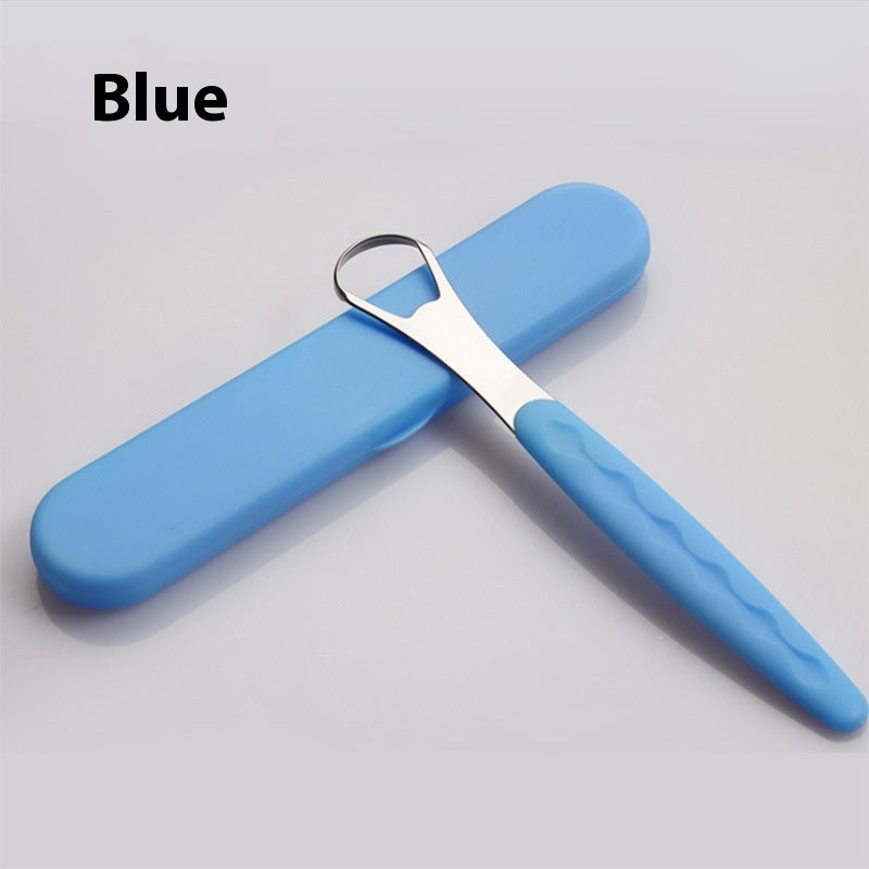 Tongue Scraper Tongue Cleaning Stainless Steel Tongue Scraper Oral Care Tool Deodorant Tongue Brush - 𝓢𝓱𝓸𝓹𝓵𝓮𝓬𝔂