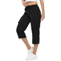 Women's High Waist Drawstring Pocket Loose Pants