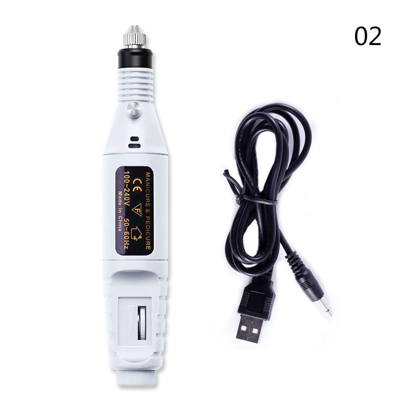 Electric Nail Drill Machine Manicure Machine Set USB Charging Mill Cutter For Manicure Nail File Pedicure Tool Nail Drill Set - 𝓢𝓱𝓸𝓹𝓵𝓮𝓬𝔂