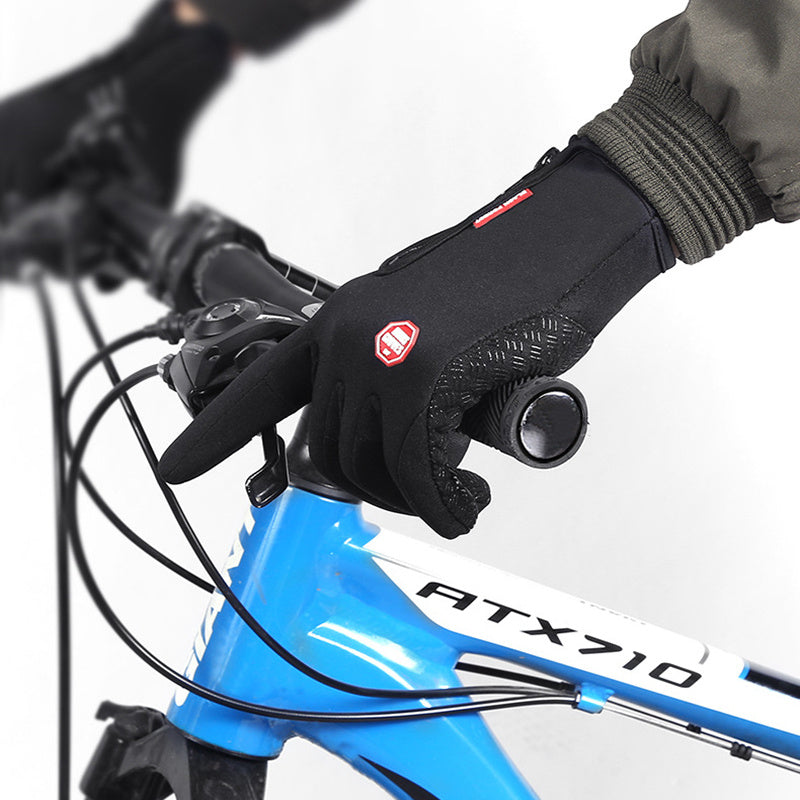 Winter Gloves Touch Screen Riding Motorcycle Sliding Waterproof Sports Gloves With Fleece - 𝓢𝓱𝓸𝓹𝓵𝓮𝓬𝔂