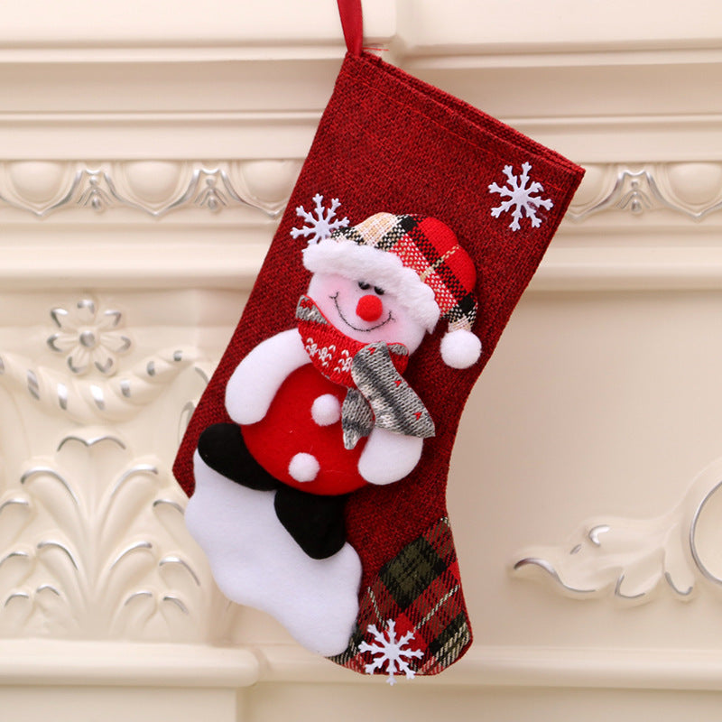 Christmas gift bag christmas hanging socks - 𝓢𝓱𝓸𝓹𝓵𝓮𝓬𝔂
