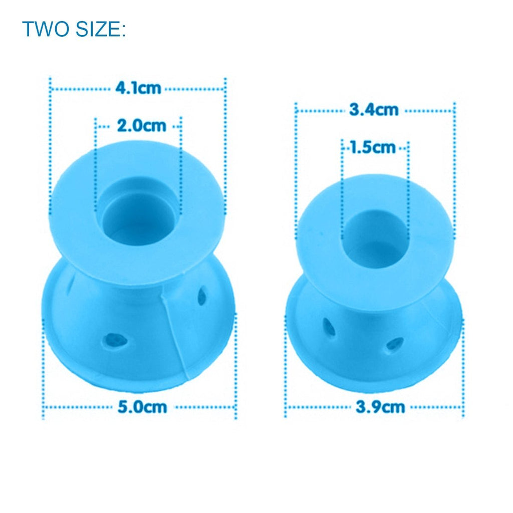 Soft Rubber Magic Hair Care Rollers Silicone Hair Curlers No Heat Hair Styling Tool - 𝓢𝓱𝓸𝓹𝓵𝓮𝓬𝔂