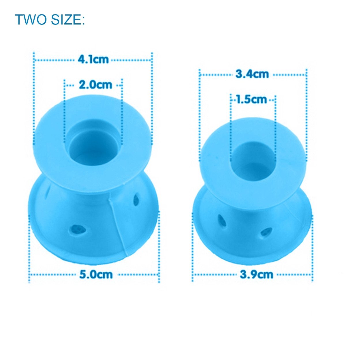 Soft Rubber Magic Hair Care Rollers Silicone Hair Curlers No Heat Hair Styling Tool - 𝓢𝓱𝓸𝓹𝓵𝓮𝓬𝔂