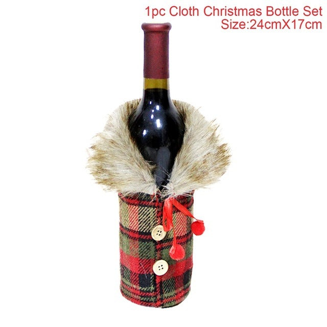 Christmas Decorations Christmas Wine Bottle Socks - 𝓢𝓱𝓸𝓹𝓵𝓮𝓬𝔂