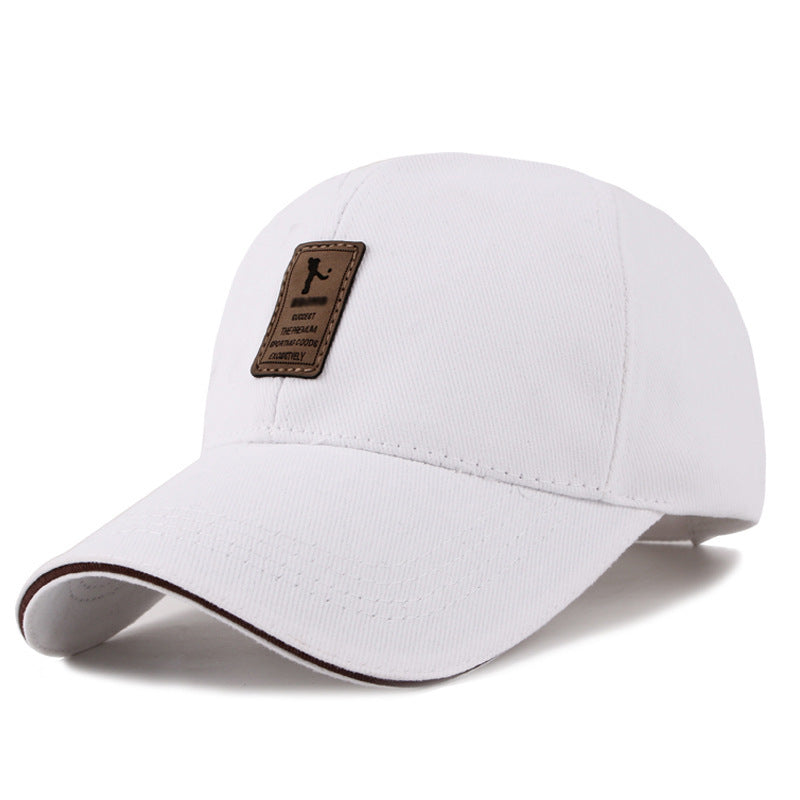 The new Korean men's baseball cap COTTON HAT VISOR outdoor sports peaked cap autumn contracted wholesale - 𝓢𝓱𝓸𝓹𝓵𝓮𝓬𝔂