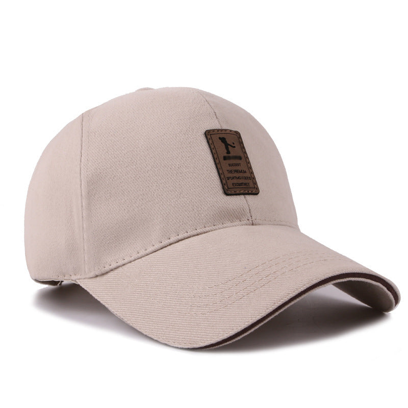 The new Korean men's baseball cap COTTON HAT VISOR outdoor sports peaked cap autumn contracted wholesale - 𝓢𝓱𝓸𝓹𝓵𝓮𝓬𝔂