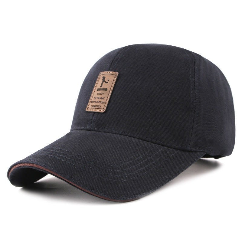 The new Korean men's baseball cap COTTON HAT VISOR outdoor sports peaked cap autumn contracted wholesale - 𝓢𝓱𝓸𝓹𝓵𝓮𝓬𝔂