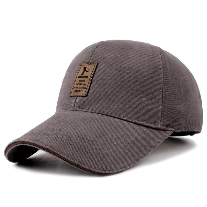 The new Korean men's baseball cap COTTON HAT VISOR outdoor sports peaked cap autumn contracted wholesale - 𝓢𝓱𝓸𝓹𝓵𝓮𝓬𝔂