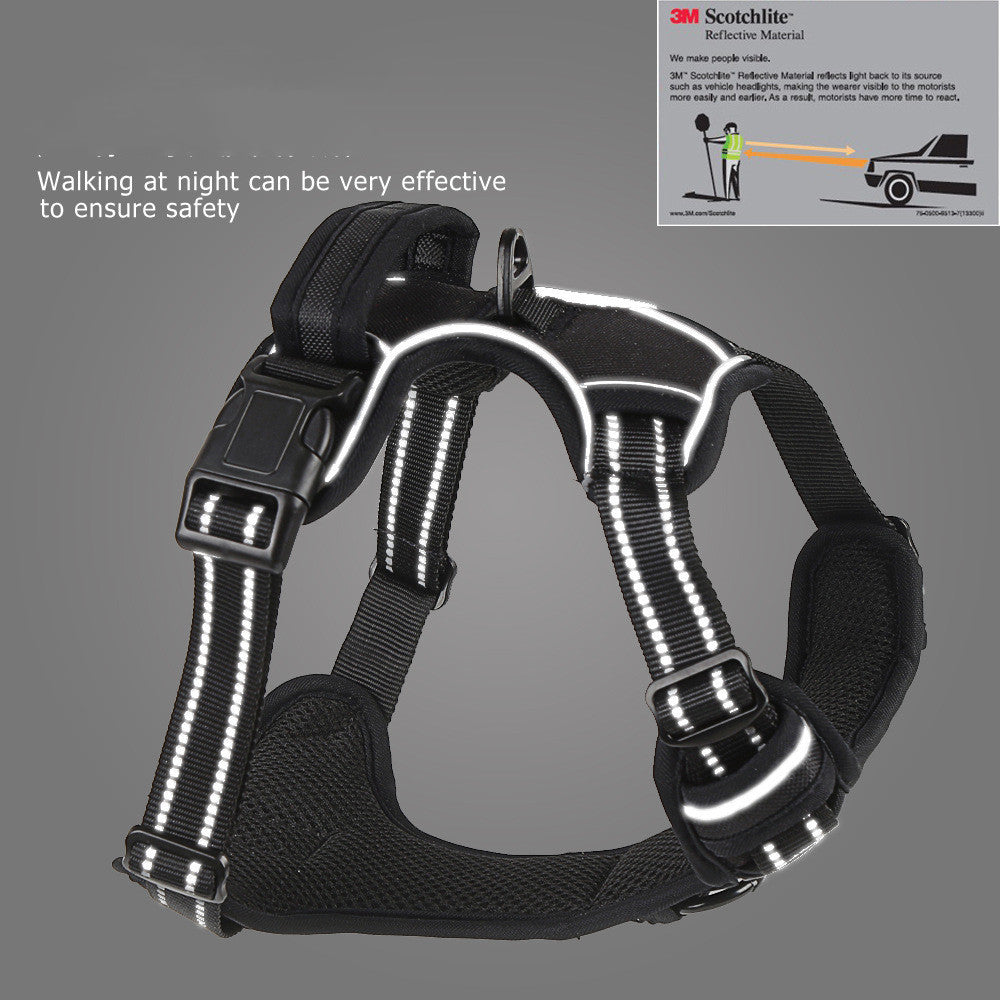 Dog Harness No Pull Breathable Reflective Pet Harness Vest - 𝓢𝓱𝓸𝓹𝓵𝓮𝓬𝔂