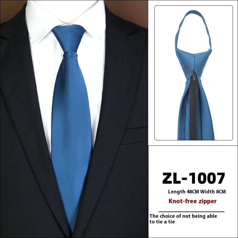 Men's Formal Wear Business Zipper Tie-free - 𝓢𝓱𝓸𝓹𝓵𝓮𝓬𝔂
