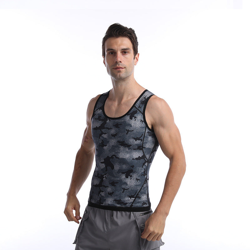 Men's Sports Fitness Corset Camouflage - 𝓢𝓱𝓸𝓹𝓵𝓮𝓬𝔂