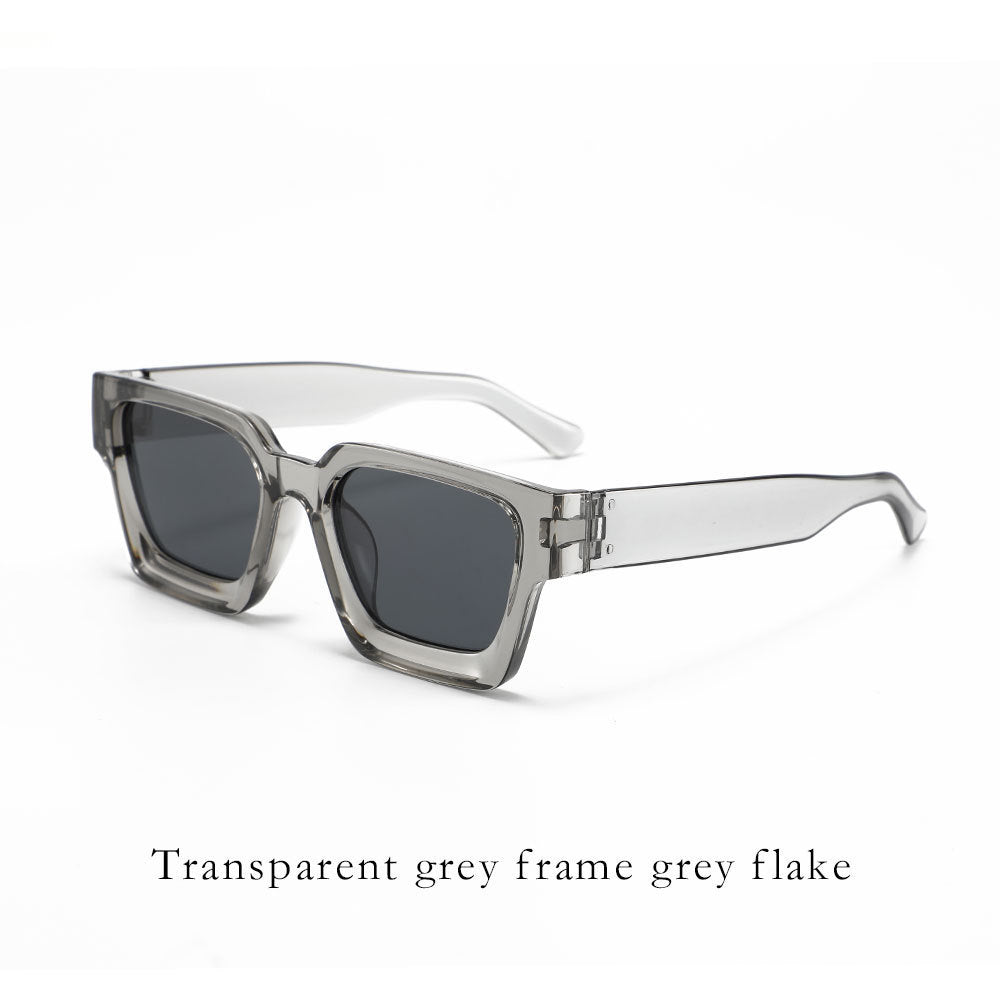 Classic Thick Square Frame Sunglasses Men's Driving UV Protection - 𝓢𝓱𝓸𝓹𝓵𝓮𝓬𝔂