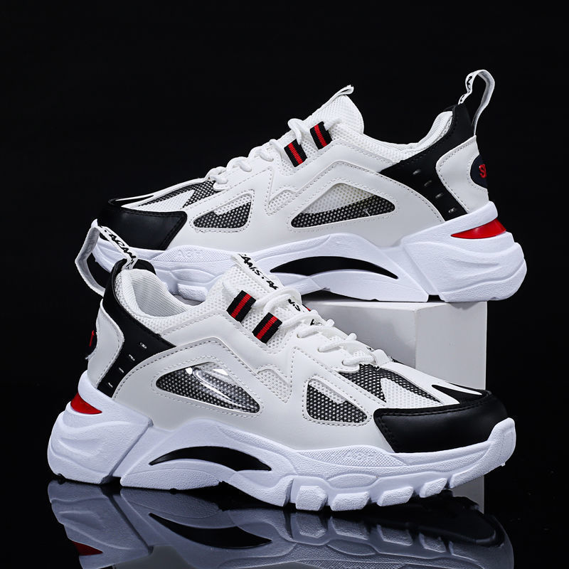 White Sneakers Men Non Slip Walking Running Shoes Sports - 𝓢𝓱𝓸𝓹𝓵𝓮𝓬𝔂