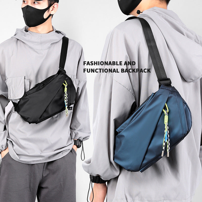 Shoulder Casual Slanted Chest Bag Cool Popular Brand Student - 𝓢𝓱𝓸𝓹𝓵𝓮𝓬𝔂