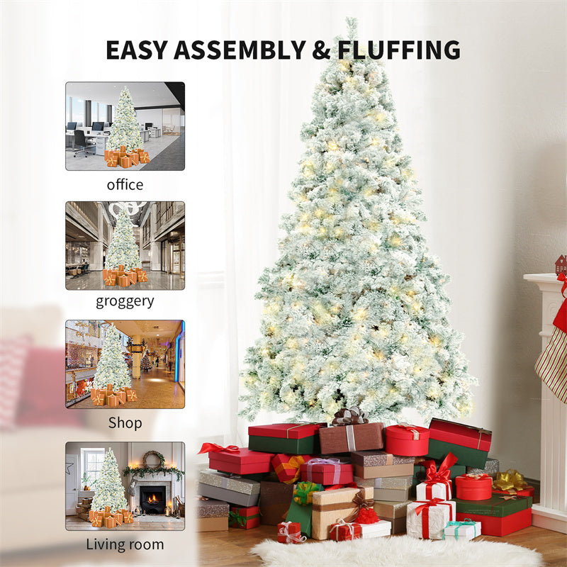 Christmas Tree PVC Artificial Snow Christmas Tree Mall Window Decoration Tree Cedar Christmas Tree Christmas Decoration Supplies - 𝓢𝓱𝓸𝓹𝓵𝓮𝓬𝔂