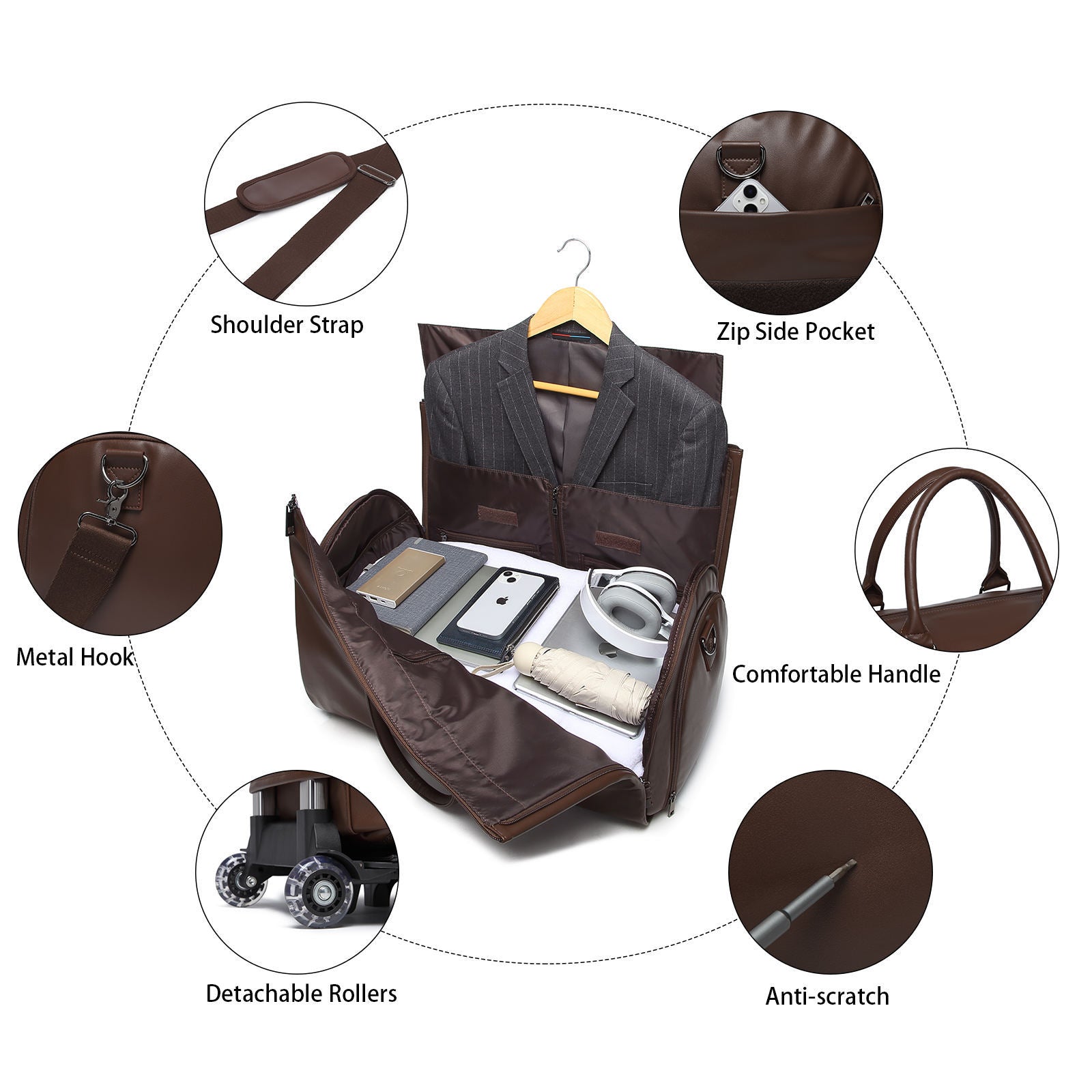 Outdoor Travel Bag With Wheels - 𝓢𝓱𝓸𝓹𝓵𝓮𝓬𝔂