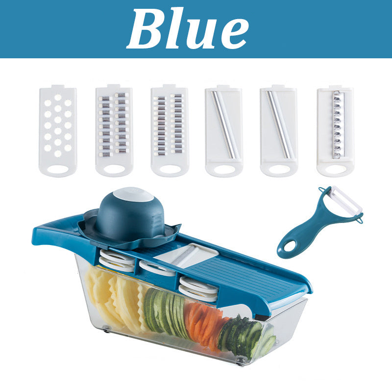Multifunctional Vegetable Cutter Home Kitchen Slicing And Dicing Fruit Artifact - 𝓢𝓱𝓸𝓹𝓵𝓮𝓬𝔂