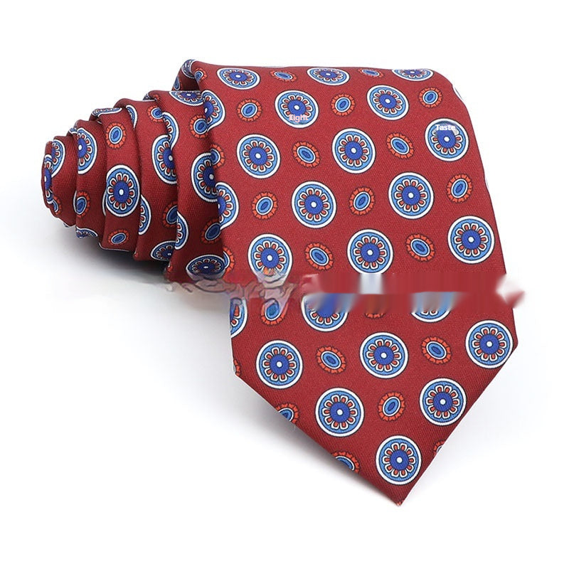 Business Polyester Men's Printed Workplace Tie - 𝓢𝓱𝓸𝓹𝓵𝓮𝓬𝔂