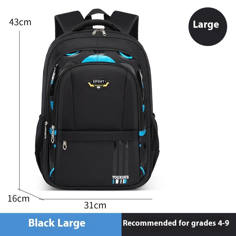 Simple Waterproof Multi-compartment Large Capacity Backpack - 𝓢𝓱𝓸𝓹𝓵𝓮𝓬𝔂