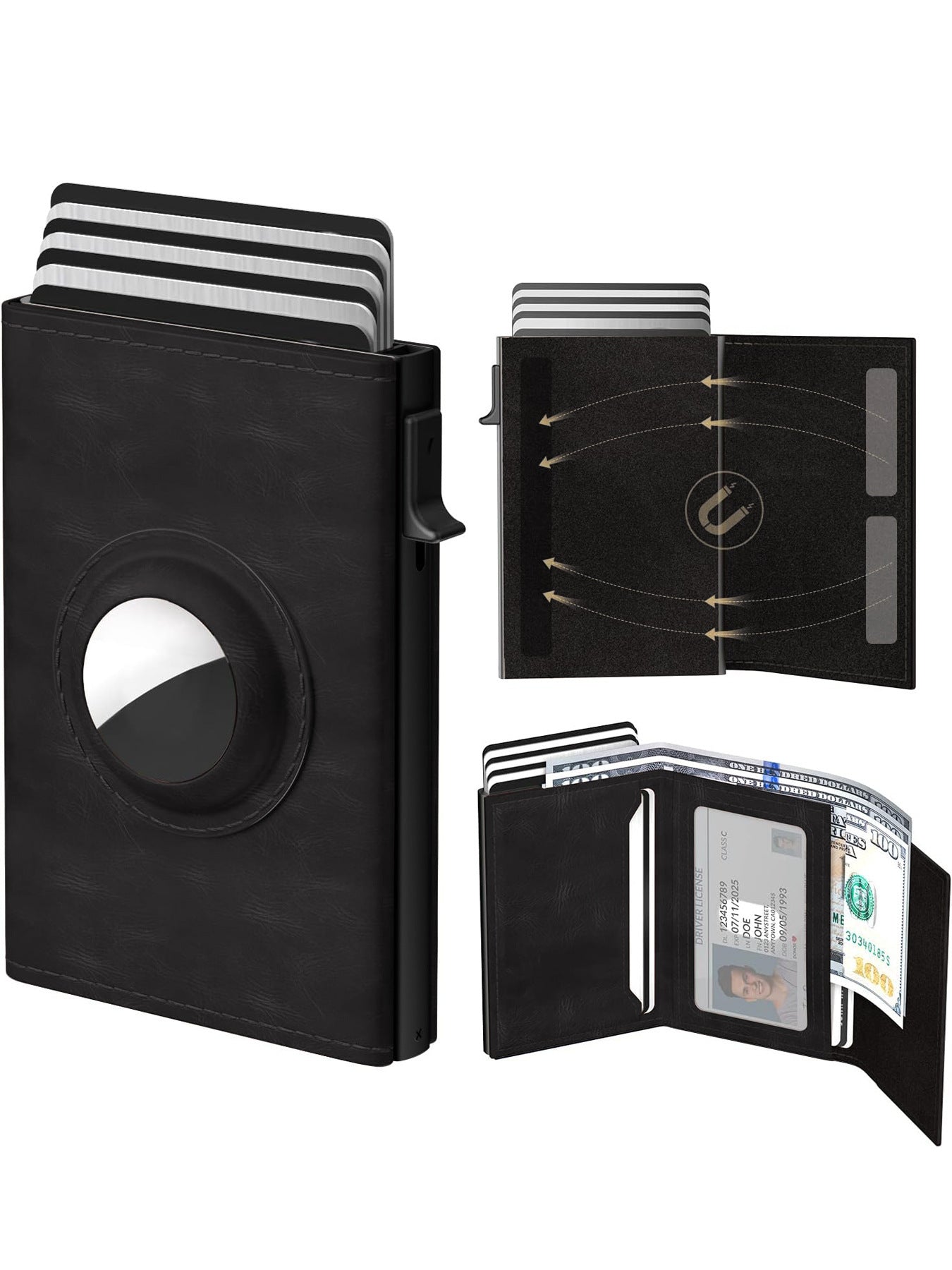 Men's Ultra-thin Smart Wallet Card Clamp - 𝓢𝓱𝓸𝓹𝓵𝓮𝓬𝔂
