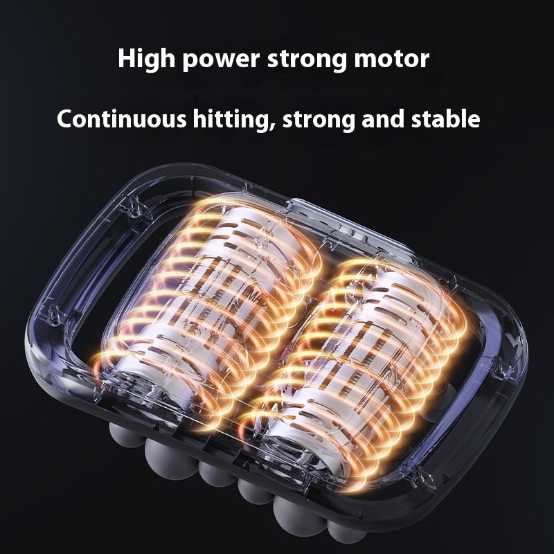 12 Head Massage Gun Waist Back Deep High Frequency Vibration Muscle Relaxation Massager - 𝓢𝓱𝓸𝓹𝓵𝓮𝓬𝔂