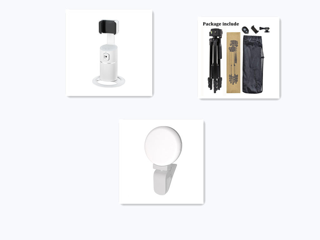 Smart Face Recognition Tracking PTZ Mobile Phone Stand Anchor Live Broadcast Stand - 𝓢𝓱𝓸𝓹𝓵𝓮𝓬𝔂