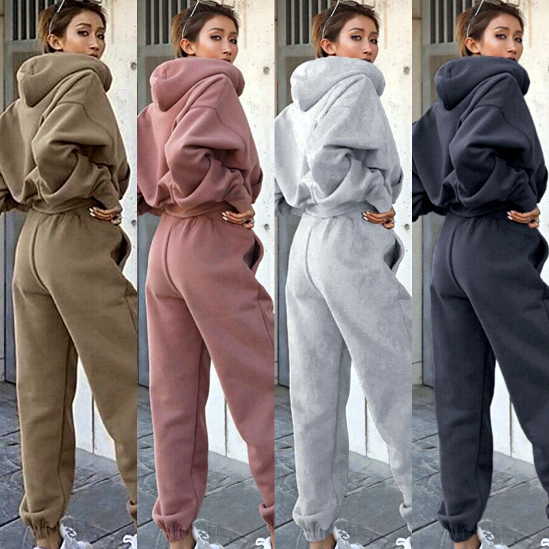 New Style Autumn And Winter Women's New Casual Hoodie Coat Sports Suit - 𝓢𝓱𝓸𝓹𝓵𝓮𝓬𝔂