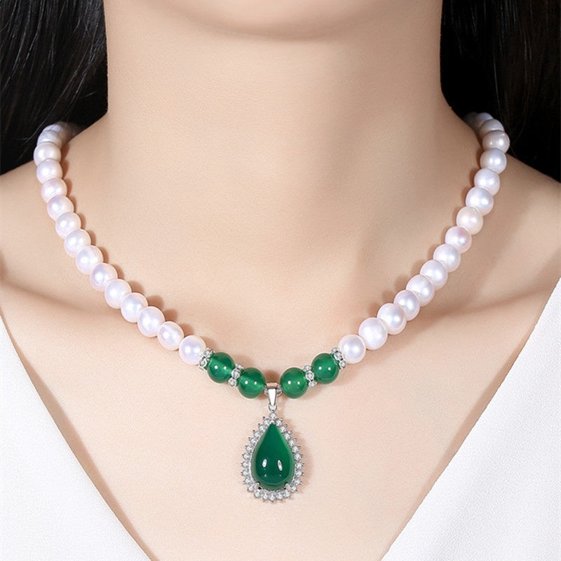 925 Silver Shell Pearl Necklace - 𝓢𝓱𝓸𝓹𝓵𝓮𝓬𝔂