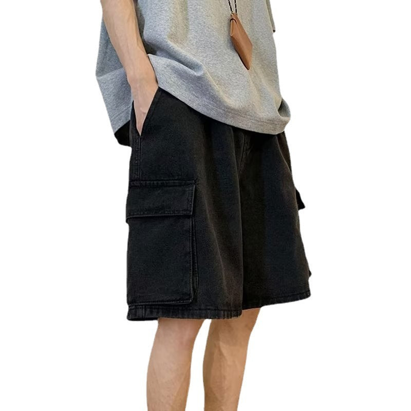 Fashion Work Clothes Denim Shorts For Men - 𝓢𝓱𝓸𝓹𝓵𝓮𝓬𝔂