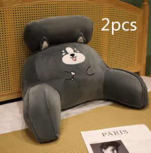 Sofa Fluffy Cushion Luncheon Pillow Triangle Reading Cushion Bedside Soft Large Backrest Lumbar Cushion Office Chair Cushion - 𝓢𝓱𝓸𝓹𝓵𝓮𝓬𝔂