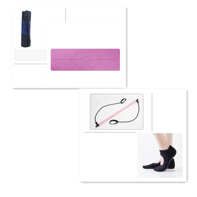 Stretching Pilates Stick Yoga Home Stretch Training Puller Multifunctional Fitness Stick - 𝓢𝓱𝓸𝓹𝓵𝓮𝓬𝔂