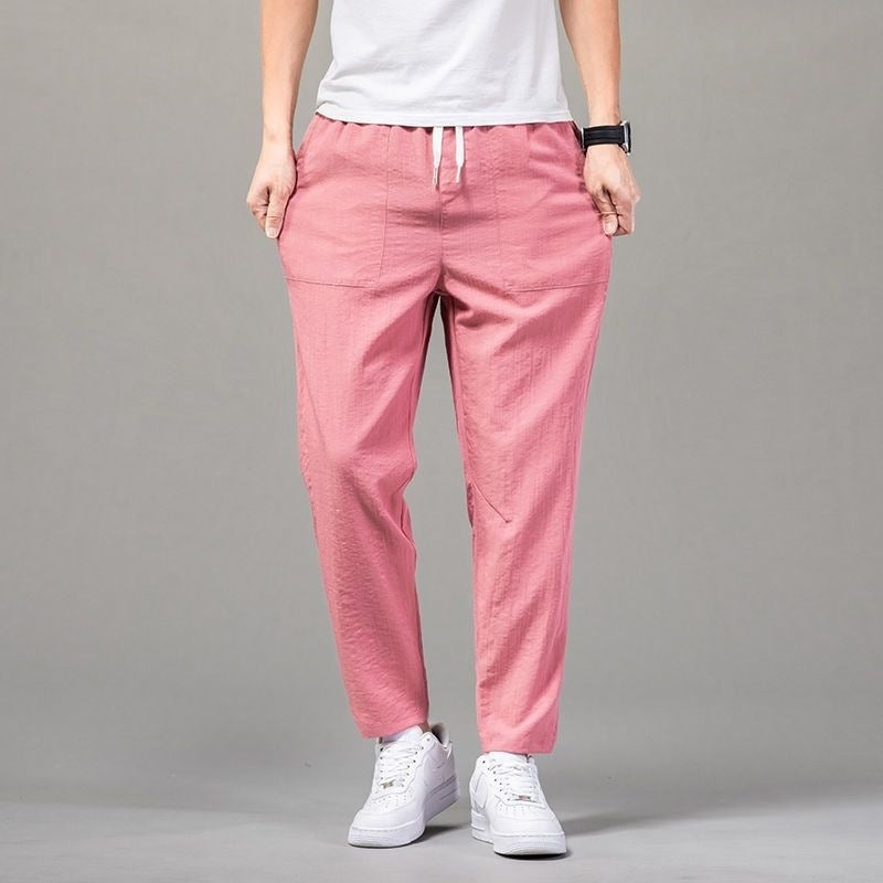 Solid Color Clean Version Thin Pants Male - 𝓢𝓱𝓸𝓹𝓵𝓮𝓬𝔂