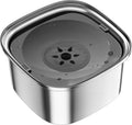 Pet Stainless Steel Water Bowl Large Capacity Floating - 𝓢𝓱𝓸𝓹𝓵𝓮𝓬𝔂