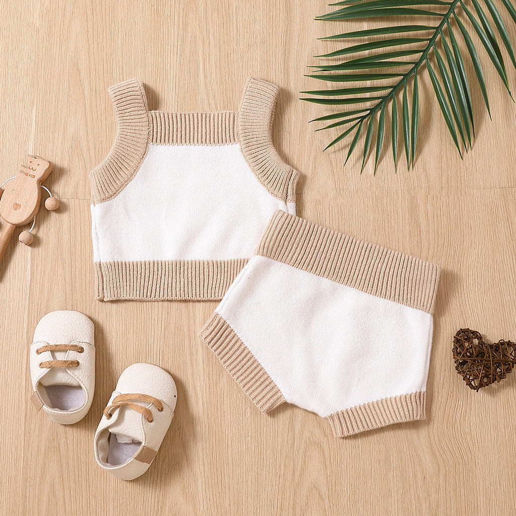 Children's Fashion Tank Top Summer Sweater Set - 𝓢𝓱𝓸𝓹𝓵𝓮𝓬𝔂