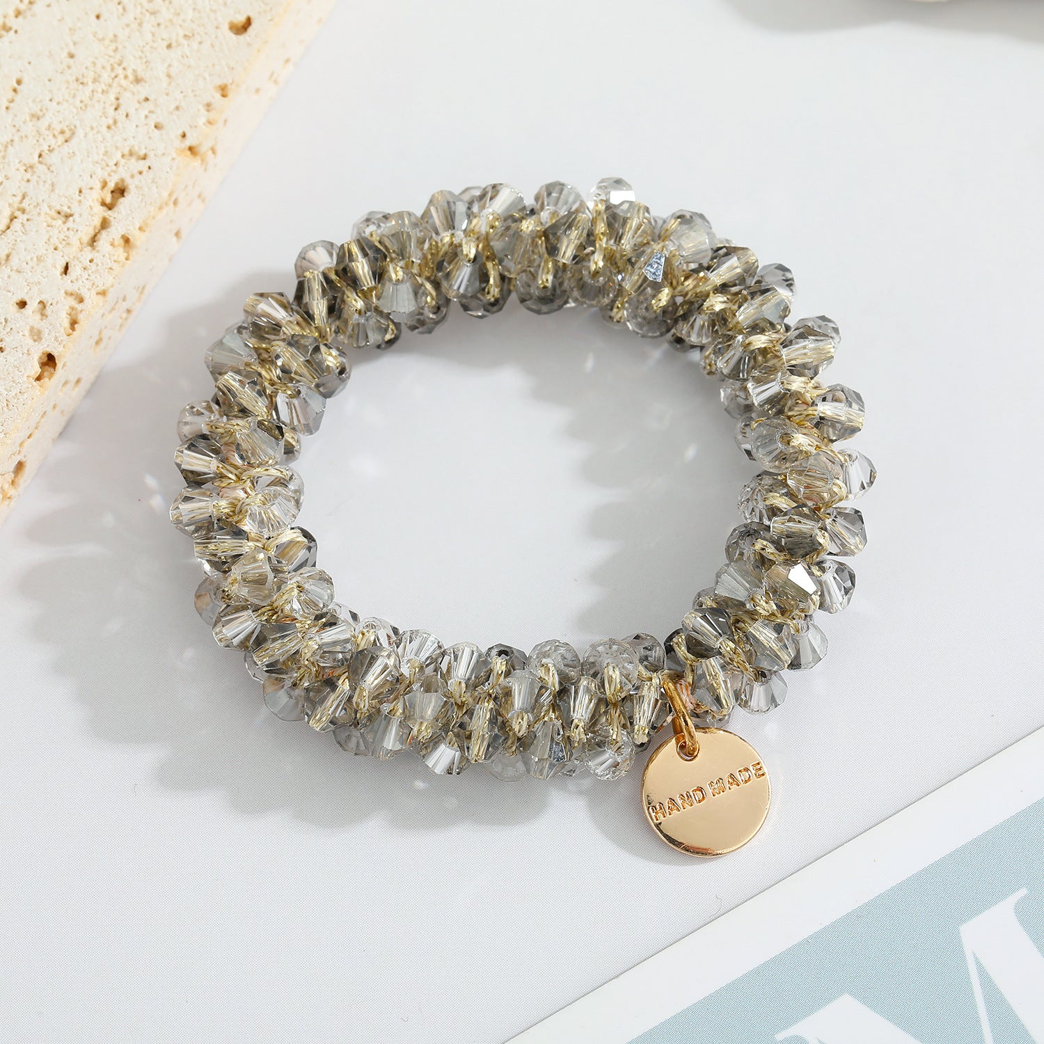 Multicolor Crystal Pearl Hair Ring Simple Girl Tieshair Bands Ins - 𝓢𝓱𝓸𝓹𝓵𝓮𝓬𝔂