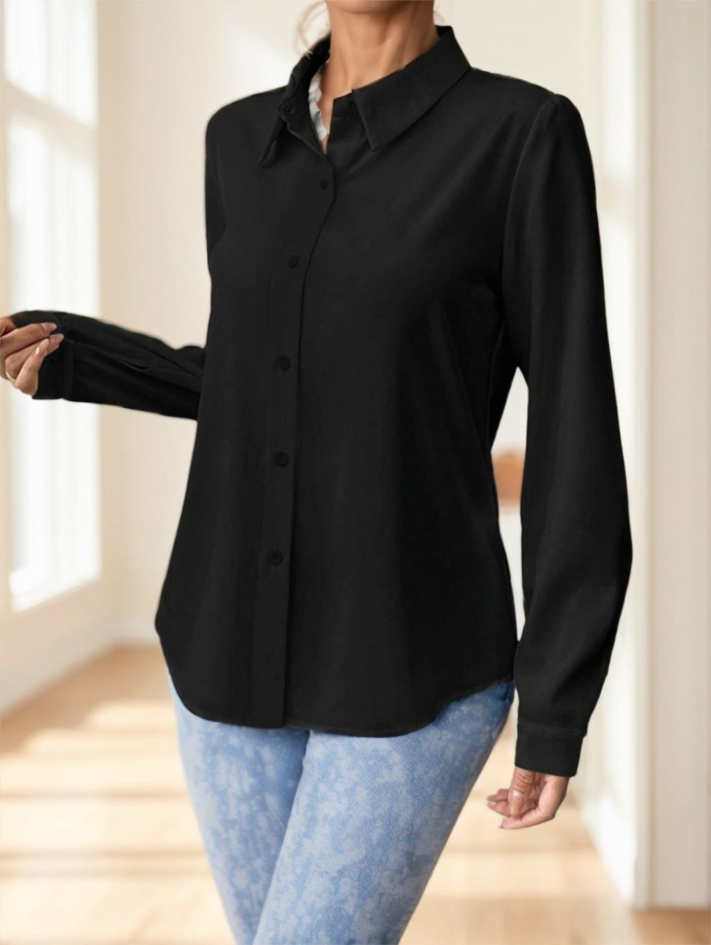 Women's Long Sleeve Shirt,Long Sleeve Tops - 𝓢𝓱𝓸𝓹𝓵𝓮𝓬𝔂
