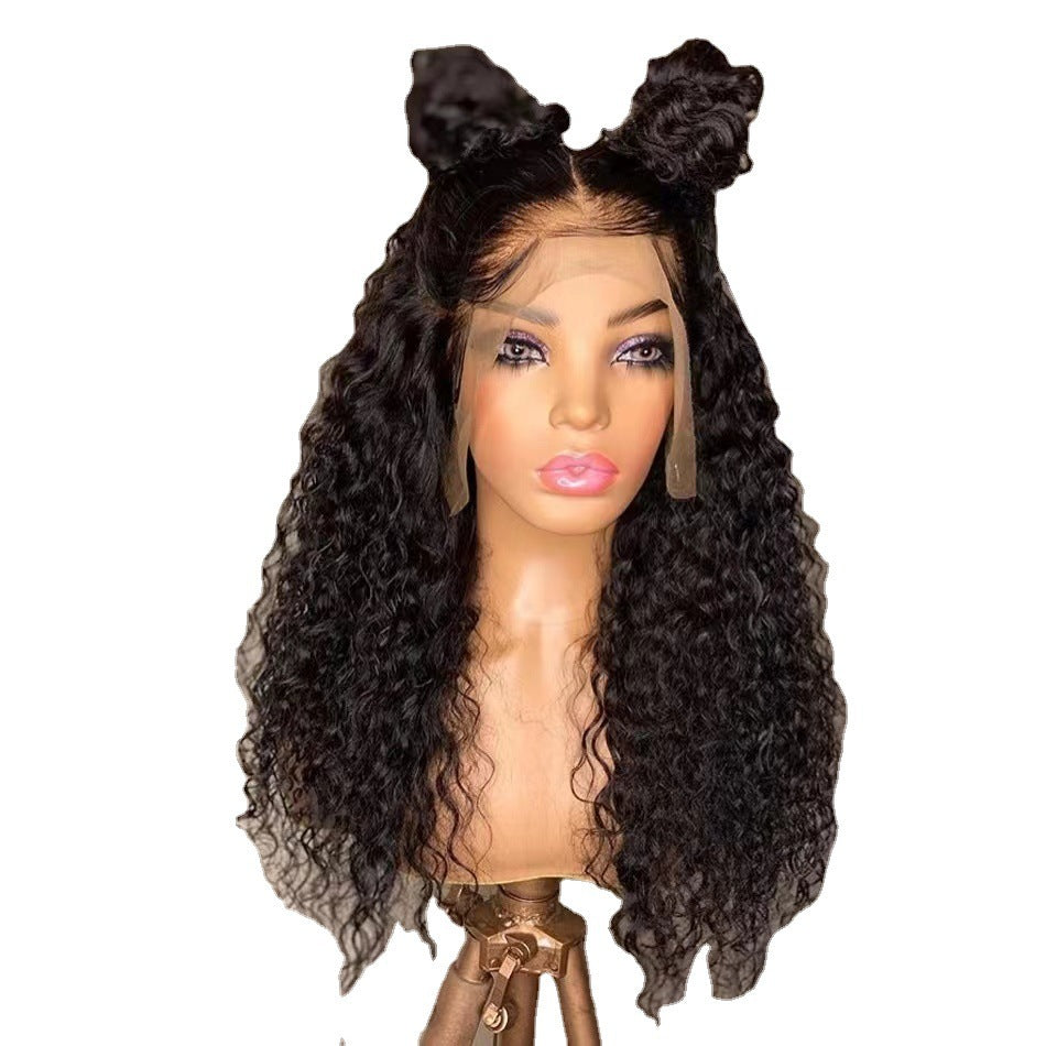 Former Lace Wig European And American Wig Female Long Curly Hair - 𝓢𝓱𝓸𝓹𝓵𝓮𝓬𝔂
