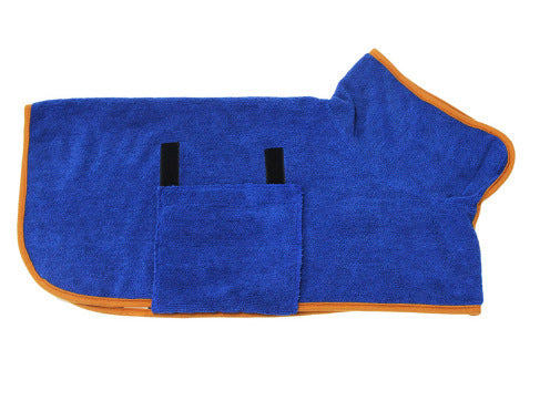 Absorbent Pet Bathrobe With Waist-wrapped Microfiber - 𝓢𝓱𝓸𝓹𝓵𝓮𝓬𝔂